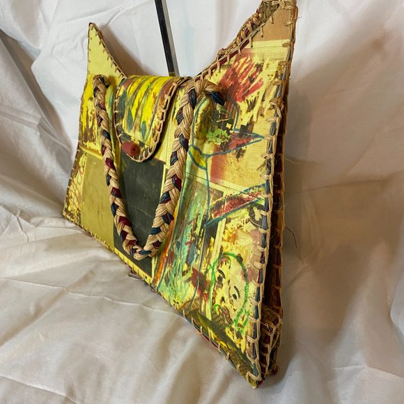 Unique Hand crafted bag shoulder bag - Picture 2 of 9